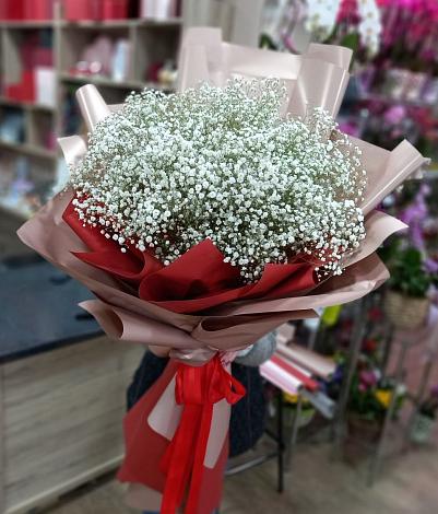 Букет цветов из: Гипсофила в Бузиновской