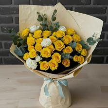 Букет цветов из:  Розы в Бузиновской