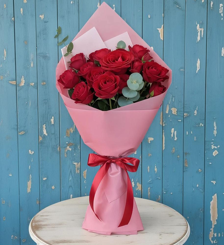 Букет цветов из: Розы в Бузиновской