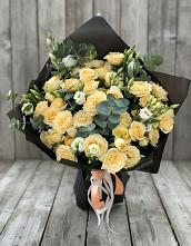 Букет цветов из:  Розы и Лизиантусы #REPLACE_PRED# Бузиновской