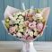 Букет цветов из: Альстромерии и Розы в Бузиновской