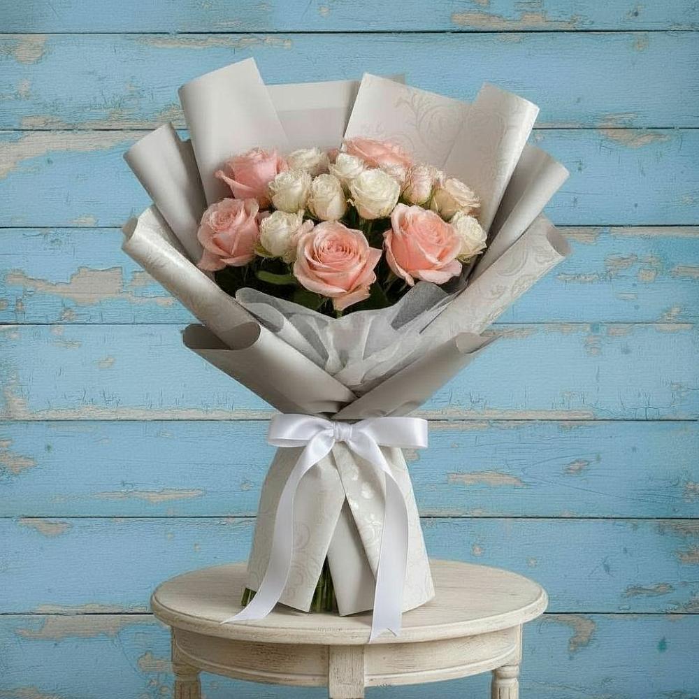 Букет цветов из: Розы в Бузиновской