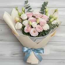 Букет цветов из:  Лизиантусы в Бузиновской