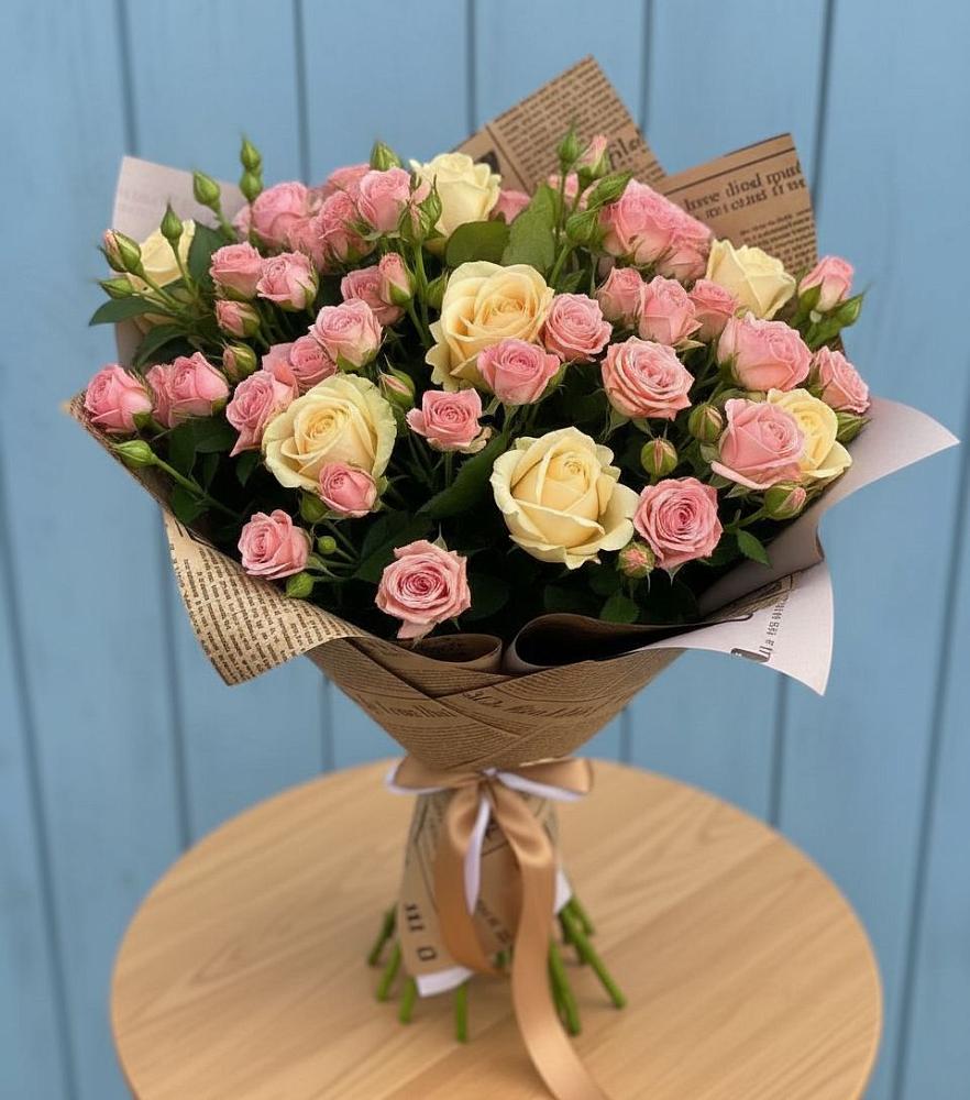 Букет цветов из: Розы в Бузиновской