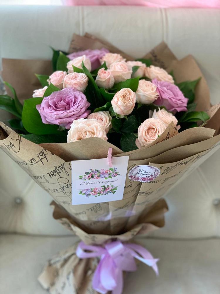 Букет цветов из: Розы в Бузиновской