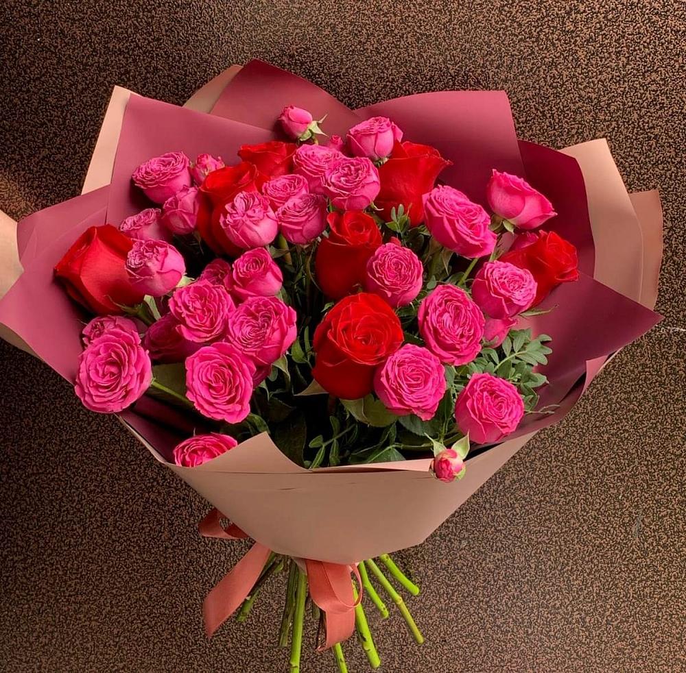 Букет В объятьях нежности в Бузиновской