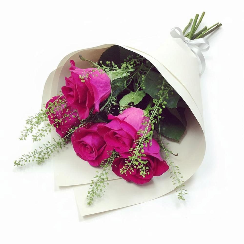 Букет цветов из: Розы в Бузиновской