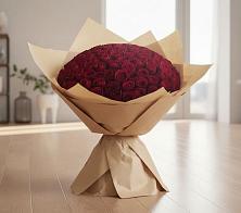 Букет 101 Красная роза в Бузиновской
