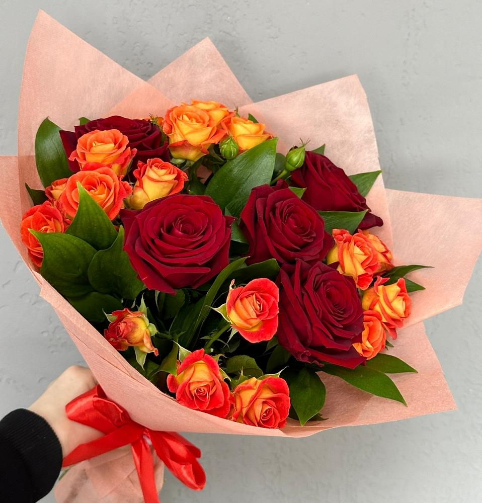 Букет Любовь и восторг в Бузиновской