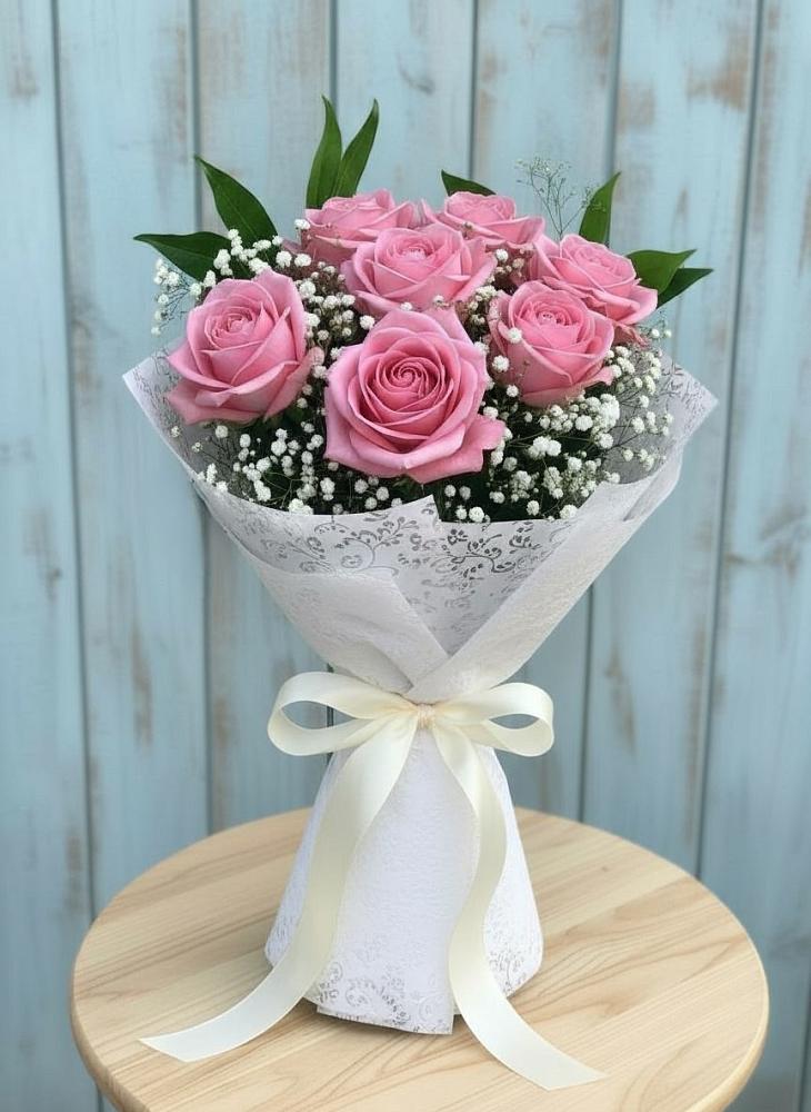 Букет цветов из: Розы в Бузиновской