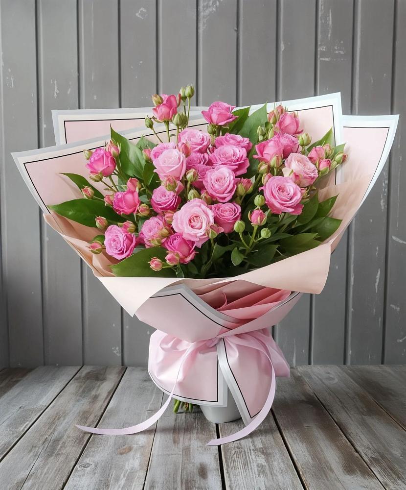 Букет Розовый кустик в Бузиновской