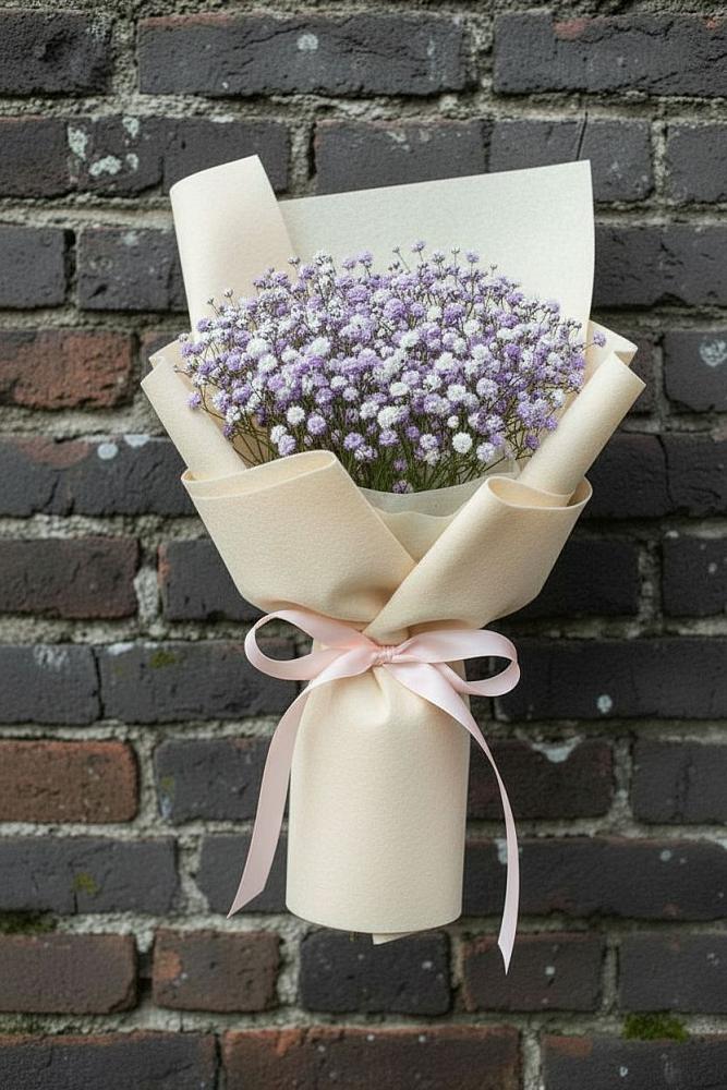 Букет цветов из: Гипсофила в Бузиновской