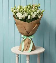 Букет цветов из:  Лизиантусы в Бузиновской