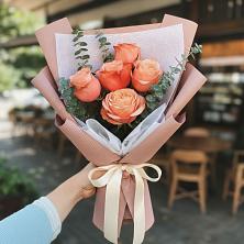 Букет цветов из:  Розы в Бузиновской