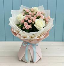 Букет цветов из:  Розы в Бузиновской