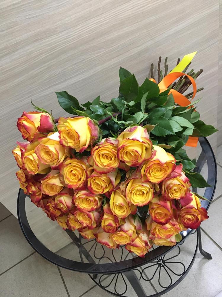 Букет Желтые розы в Бузиновской