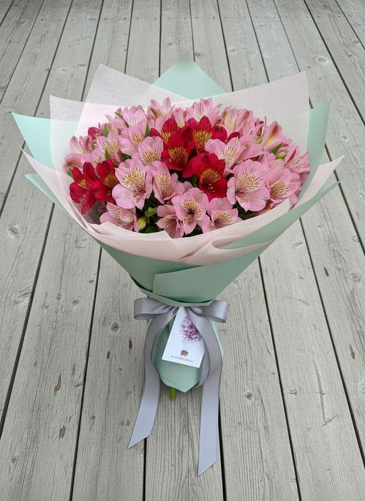 Букет цветов из: Альстромерии в Бузиновской