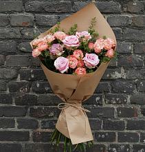 Букет цветов из:  Розы в Бузиновской