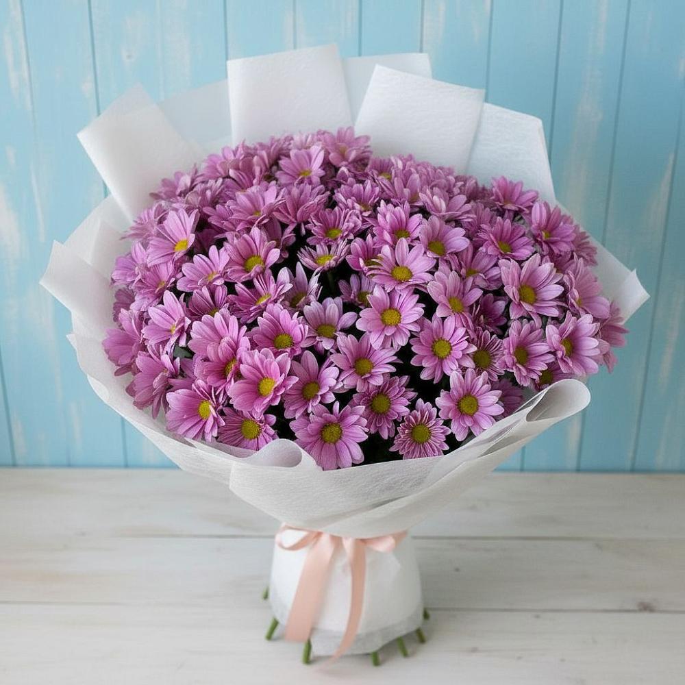Букет цветов из: Хризантемы в Бузиновской