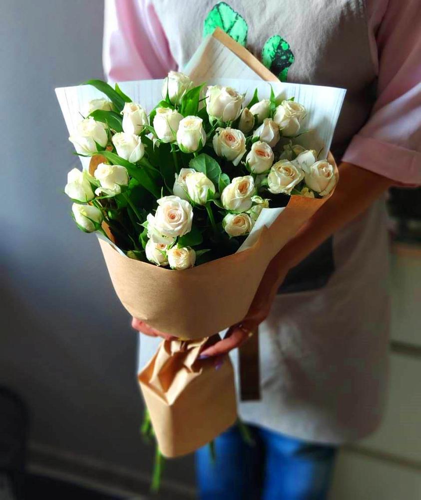 Букет цветов из: Розы в Бузиновской