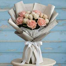 Букет цветов из:  Розы в Бузиновской