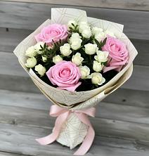 Букет цветов из:  Розы в Бузиновской