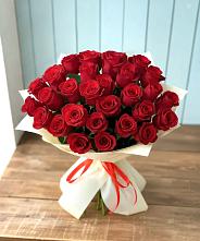 Букет 29 Красных роз в Бузиновской