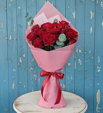 Букет цветов из:  Розы в Бузиновской