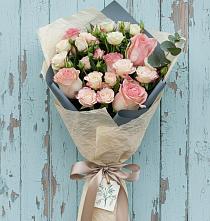 Букет цветов из:  Розы в Бузиновской