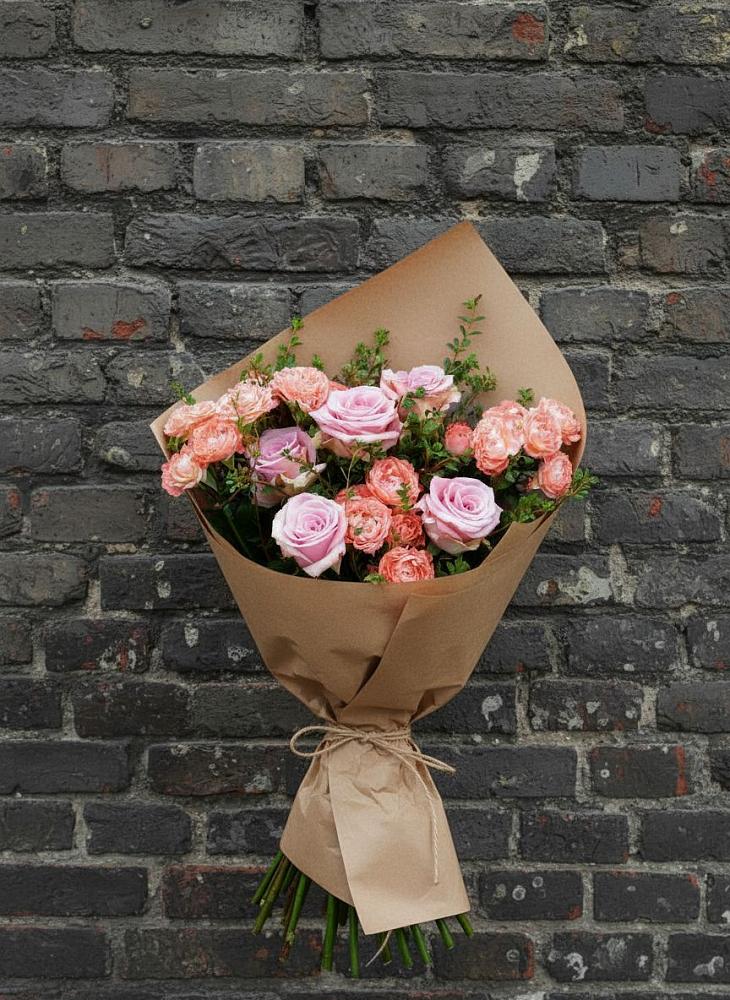 Букет цветов из: Розы в Бузиновской