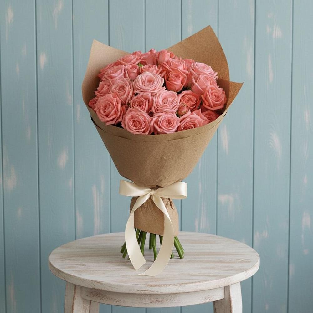 Букет цветов из: Розы в Бузиновской