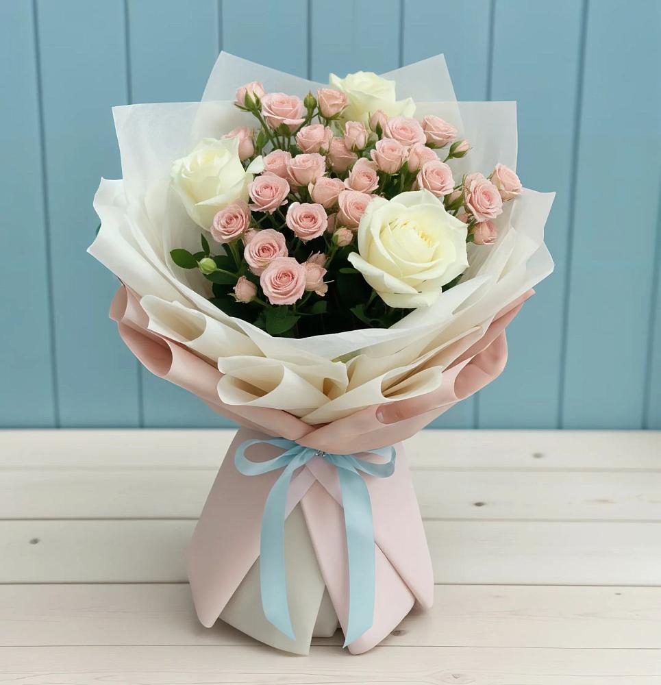 Букет цветов из: Розы в Бузиновской