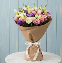 Букет цветов из:  Лизиантусы в Бузиновской