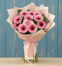 Букет цветов из:  Герберы в Бузиновской