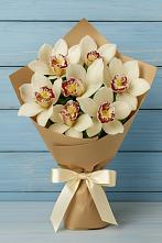 Букет цветов из:  Орхидеи и Розы в Бузиновской